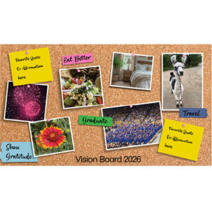 Cork Board Vision Board
